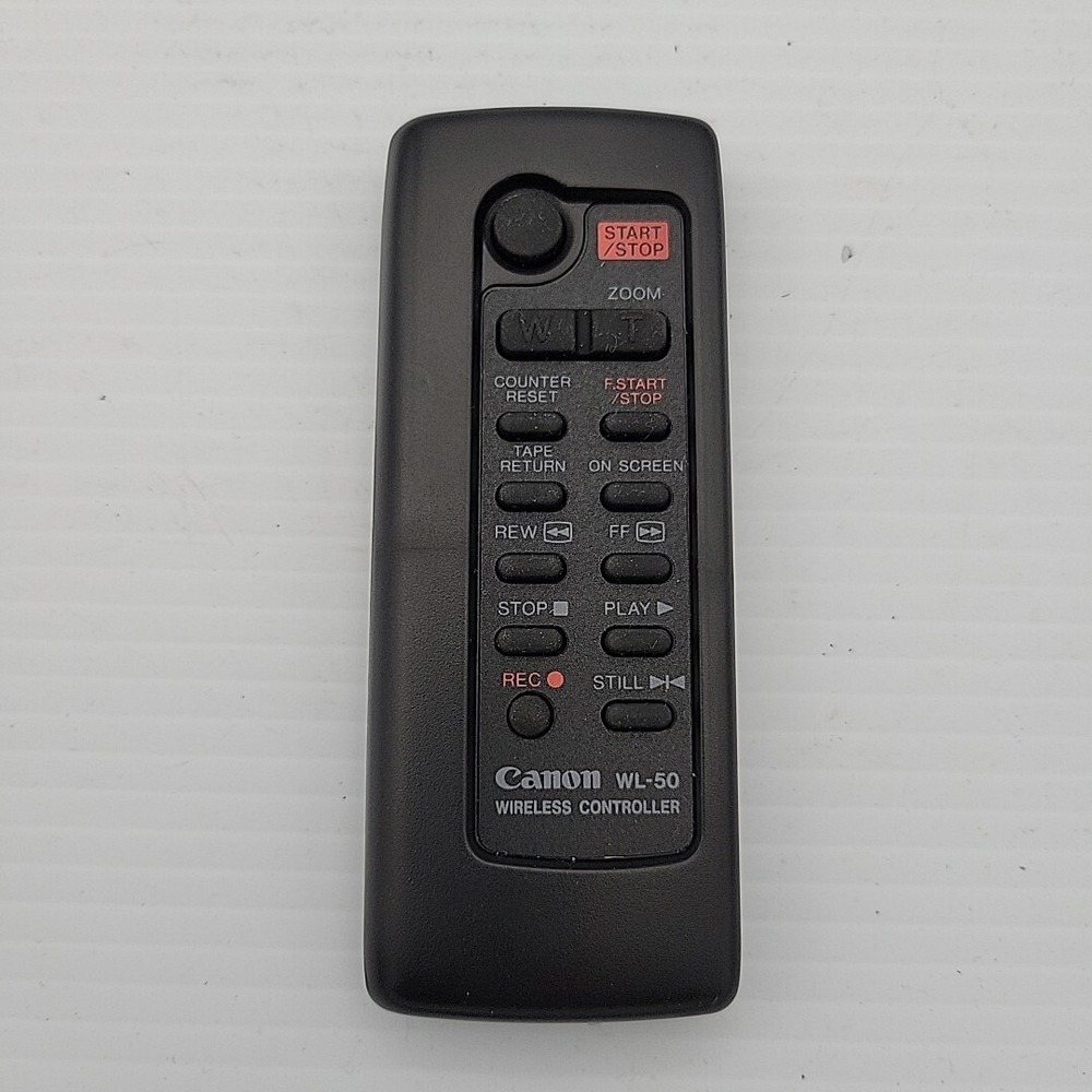 Canon WL-50 Wireless Remote Control for Canovision 8mm Camcorder OEM Black